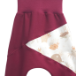 Preview: Pumphose Meno triangolo Ocean Dreams Meeresbewohner Sweat bordeaux (Bündchen Bordeaux)