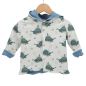 Preview: Wendejacke Küstenkind Wale Oktopus / Taubenblau