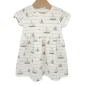 Preview: Basic Kleid Küstenkind Boote (Bündchen weiss) 86-128