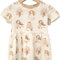 Preview: Basic Kleid Ocean Dreams Meerjungfrauen (Bündchen beige) 134 - 164