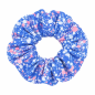 Preview: Scrunchies blau gesprenkelt