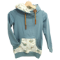 Preview: Hoodie [ Herren ] Küstenkind Wale Schiffchen