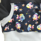 Preview: Hoodie [ Damen ] Bunte Fische Dunkel