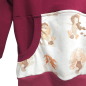 Preview: Hoodie [ Damen ] Ocean Dreams Meerjungfrauen Sweat Bordeaux