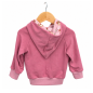 Preview: Hoodie [ Kids 1-7 Jahre ] Ladybug Marienkäfer (Sweat altrosa) (Bündchen altrosa)