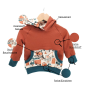 Preview: Wunsch Hoodie [ Kids 1-7 Jahre ]
