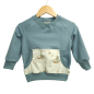 Preview: Pullover [ Kids 8-16 Jahre ] Küstenkind Boote Fische (Sweat taubenblau)