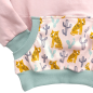 Preview: Pullover [ Kids 1-7 Jahre ] Leopard (Sweat rosa) (Bündchen mint)