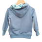 Preview: Hoodie [ Kids 1-7 Jahre ] Trecker (Sweat taubenblau) (Bündchen taubenblau)