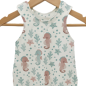 Preview: Strampler Under the Sea Seepferdchen (Bündchen beige)
