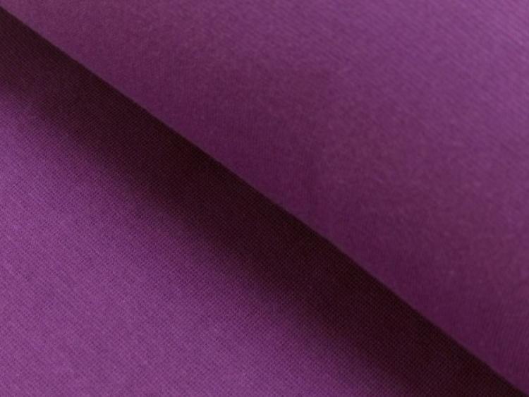 Bündchen Basic glatt Violett