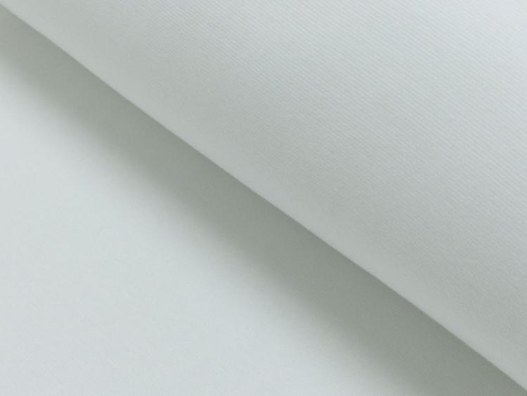 Bündchen Basic glatt Weiß