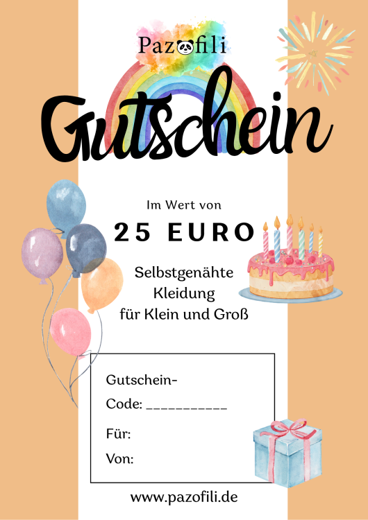 Geschenkgutschein Download [Geburtstag]