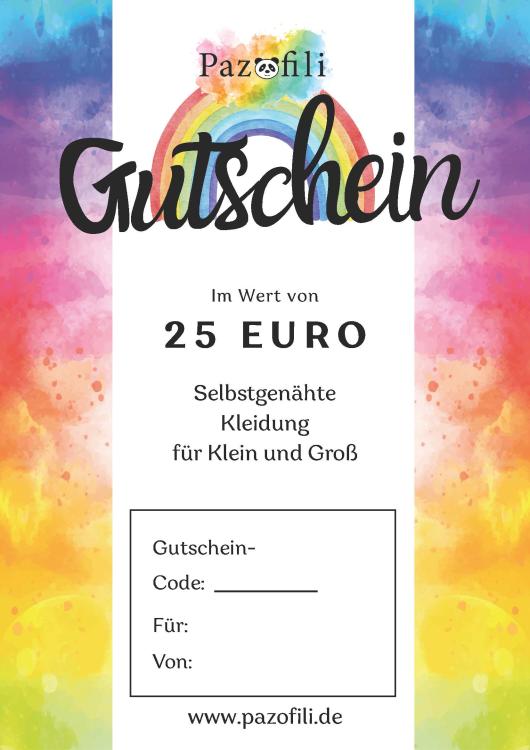 Geschenkgutschein Postversand