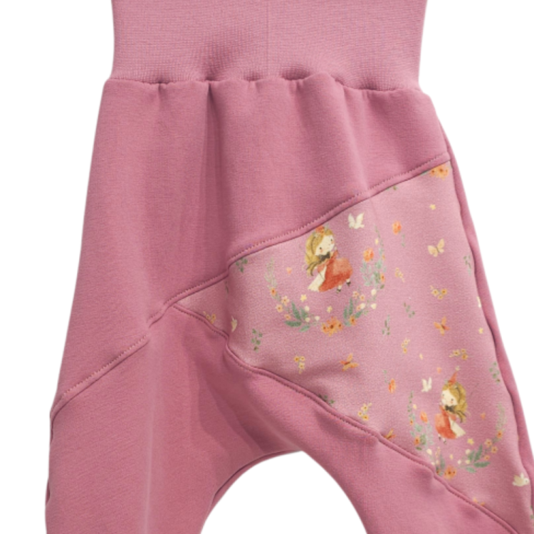 Pumphose Meno triangolo Fairyland Feen Sweat altrosa (Bündchen altrosa)