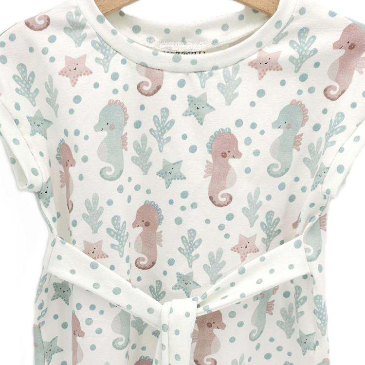 Sommerkleid Adria Under the Sea Seepferdchen 134-176