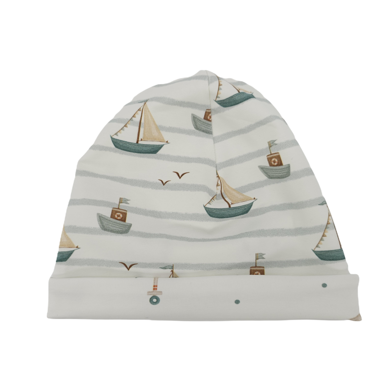 Wendebeanie Küstenkind Boote