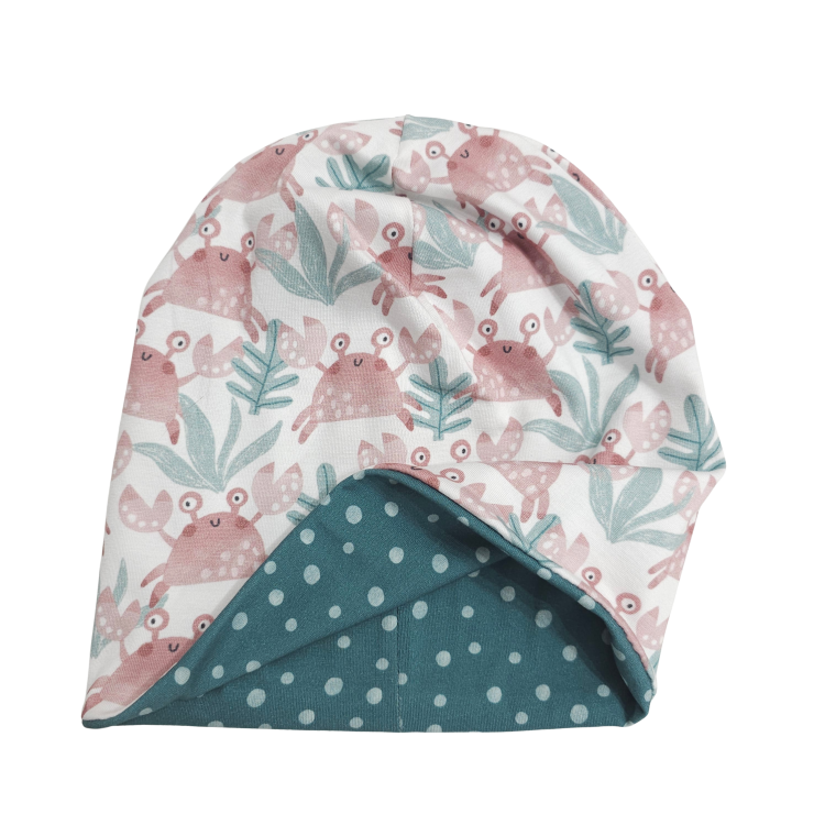 Wendebeanie Unter dem Meer / Krebse