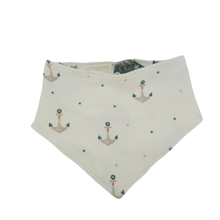 Wendehalstuch Küstenkind Wale Oktopus