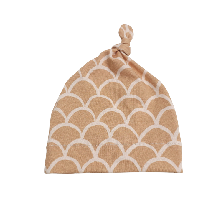 Knotenmütze Ocean Dreams Fischschuppen dunkel