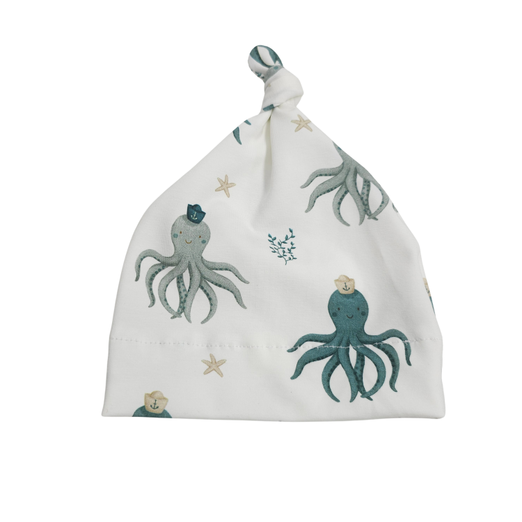 Knotenmütze Küstenkind Oktopus