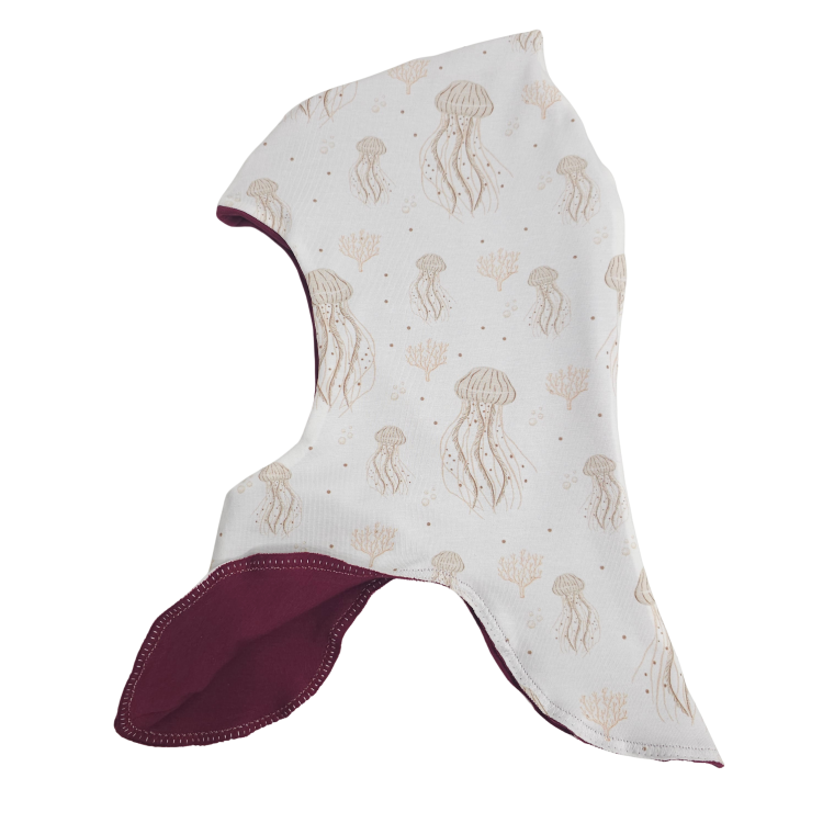 Schlupfmütze Ocean Dreams Quallen (bordeaux)