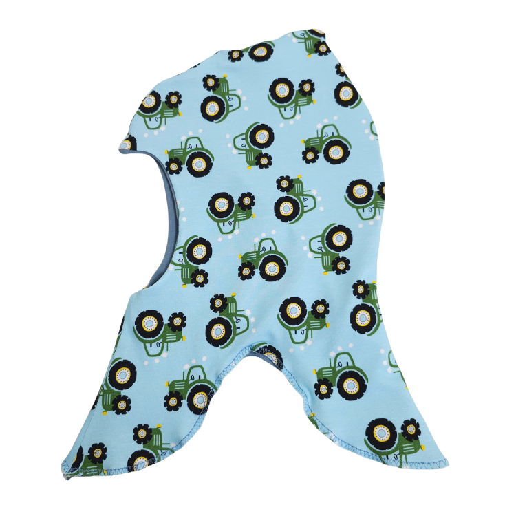 Schlupfmütze Traktor grün