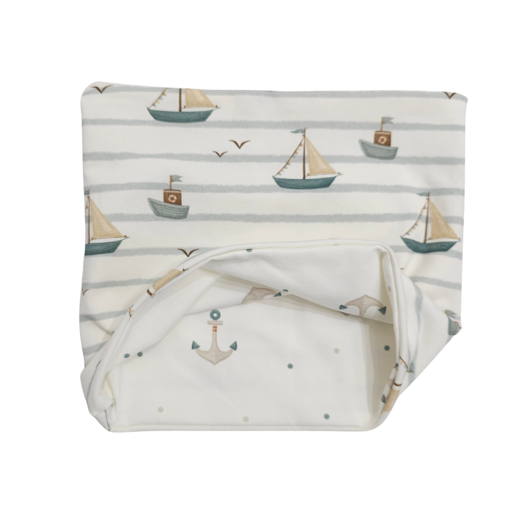 Wendeschlupfschal Küstenkind Boote