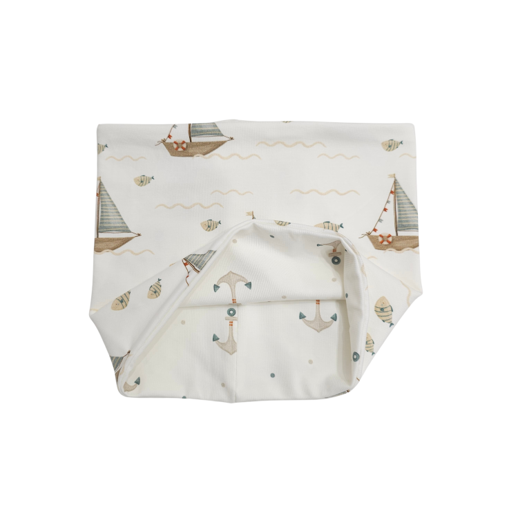 Wendeschlupfschal Küstenkind Boote Fische