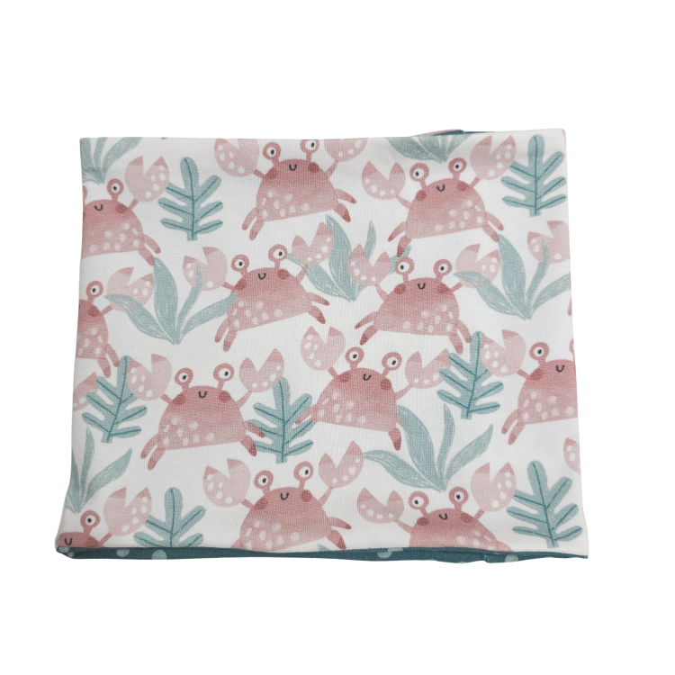 Wendeschlupfschal Under the Sea Krebse