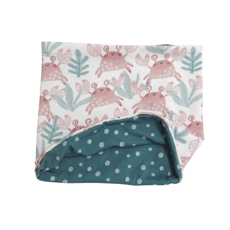 Wendeschlupfschal Under the Sea Krebse