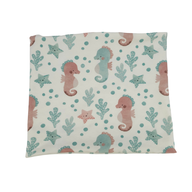 Wendeschlupfschal Under the Sea Seepferdchen