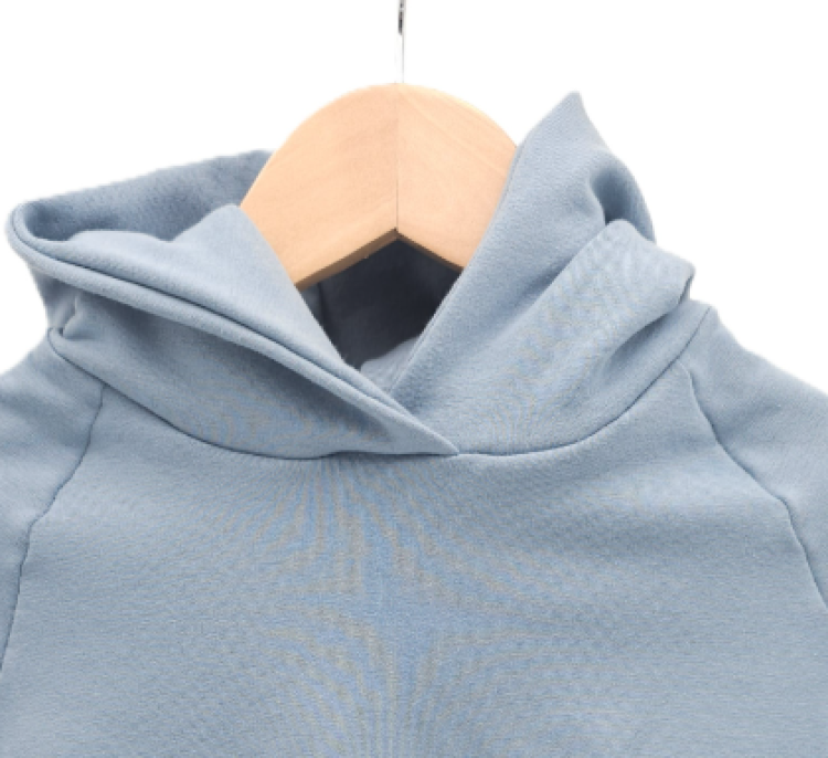 Hoodie [ Kids ] Basic Taubenblau