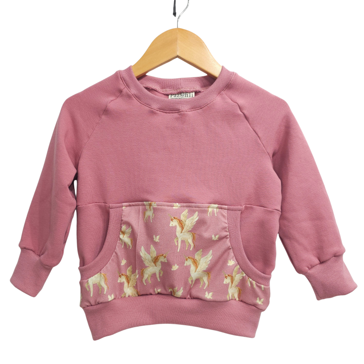 Pullover [ Kids 8-16 Jahre ] Fairyland Alicorn (Sweat altrosa)