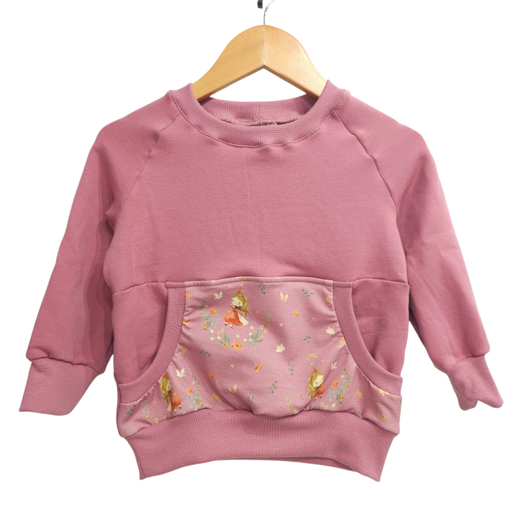 Pullover [ Kids 8-16 Jahre ] Fairyland Feen (Sweat altrosa)