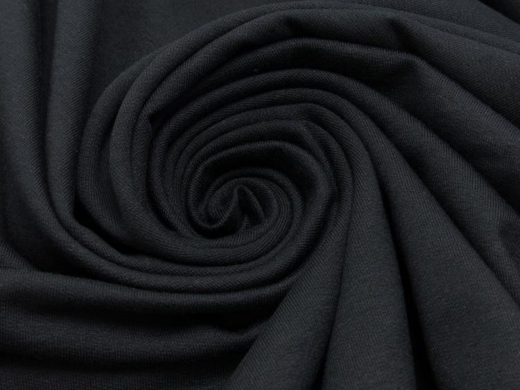 French Terry Basic Schwarz