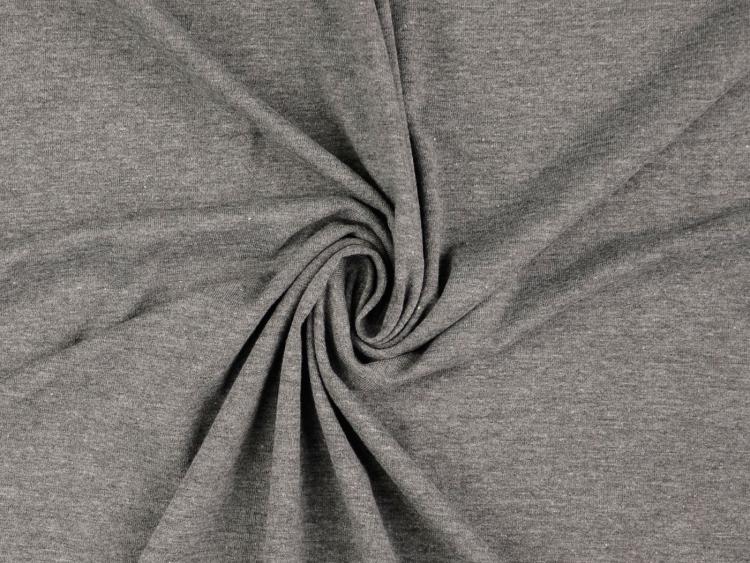 Jersey Basic Anthrazit Meliert