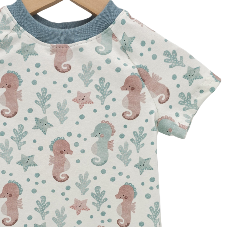 T-Shirt Under the Sea Seepferdchen