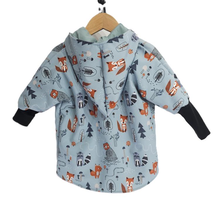 Softshell Jacke Oversize Sverre grau hell