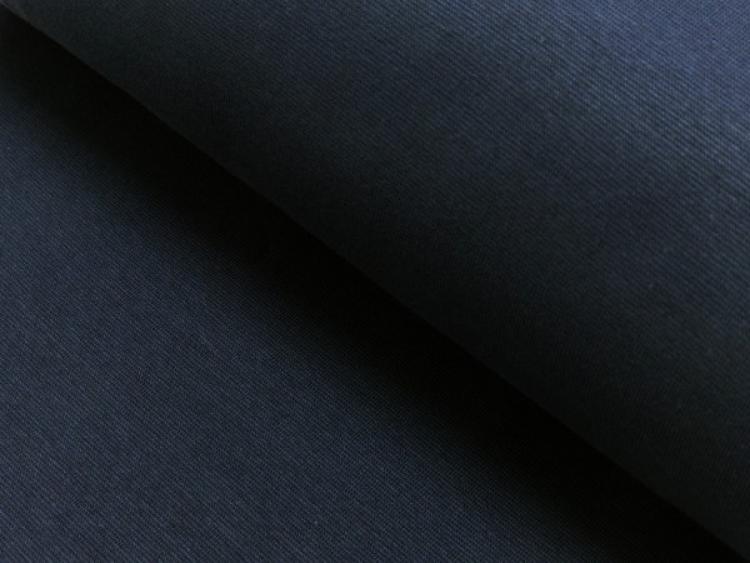 Bündchen Basic glatt Marine