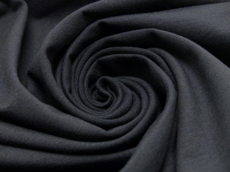 Jersey Basic Schwarz