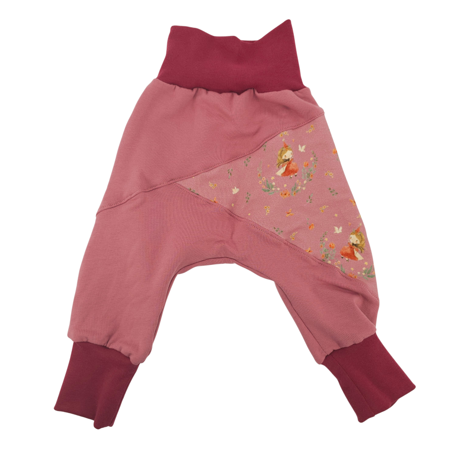 Pumphose Meno triangolo Fairyland Feen (Sweat altrosa) (Bündchen bordeaux)