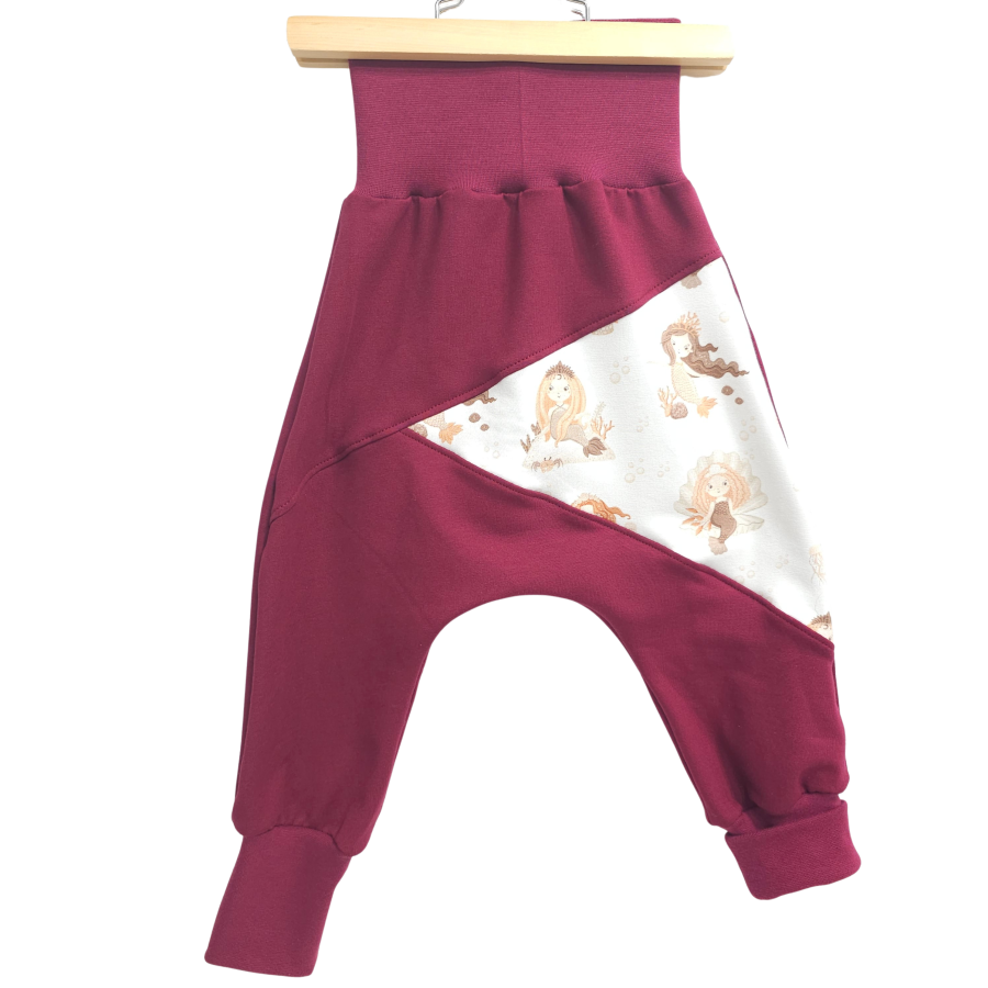 Pumphose Meno triangolo Ocean Dreams Meerjungfrauen (Sweat bordeaux)