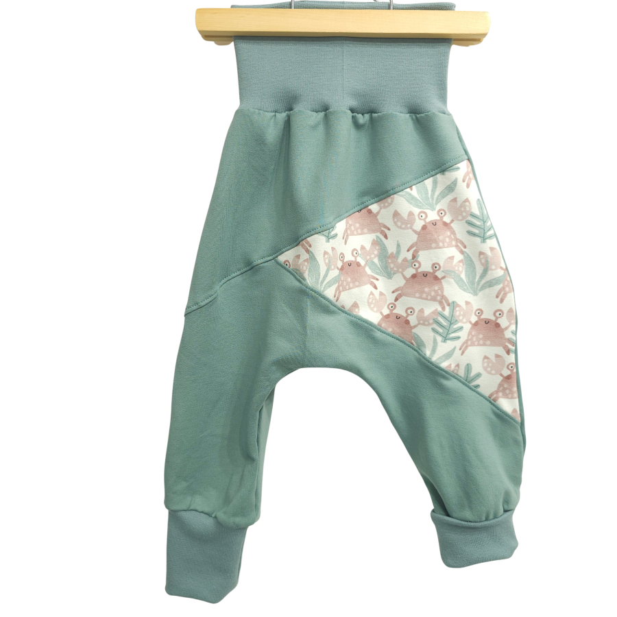 Pumphose Meno triangolo Under the Sea Krebse (Sweat mint)