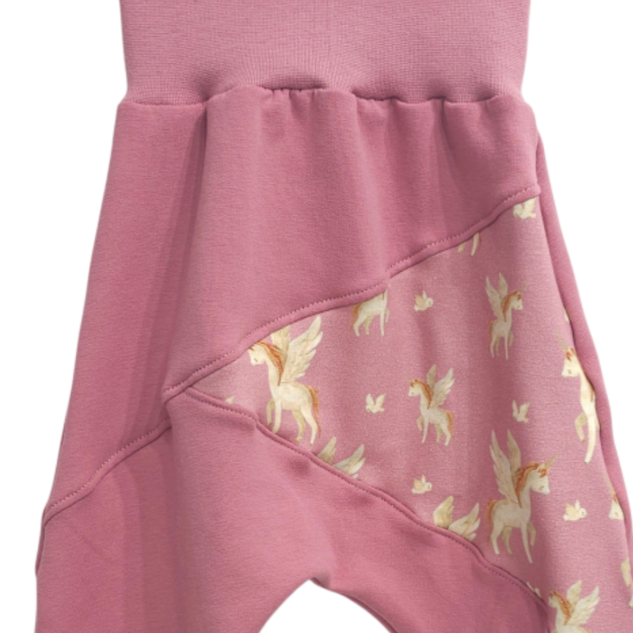 Pumphose Meno triangolo Fairyland Alicorn Einhörner Sweat altrosa (Bündchen altrosa)