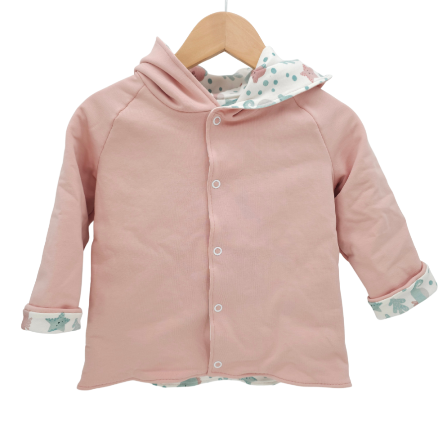 Wendejacke Under the Sea Seepferdchen / Rosa