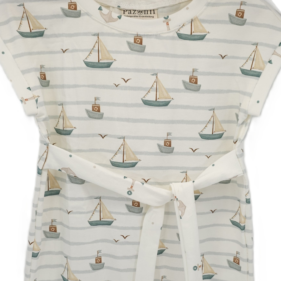 Sommerkleid Adria Küstenkind Boote 98-128