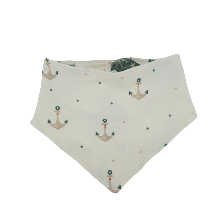 Wendehalstuch Küstenkind Wale Oktopus