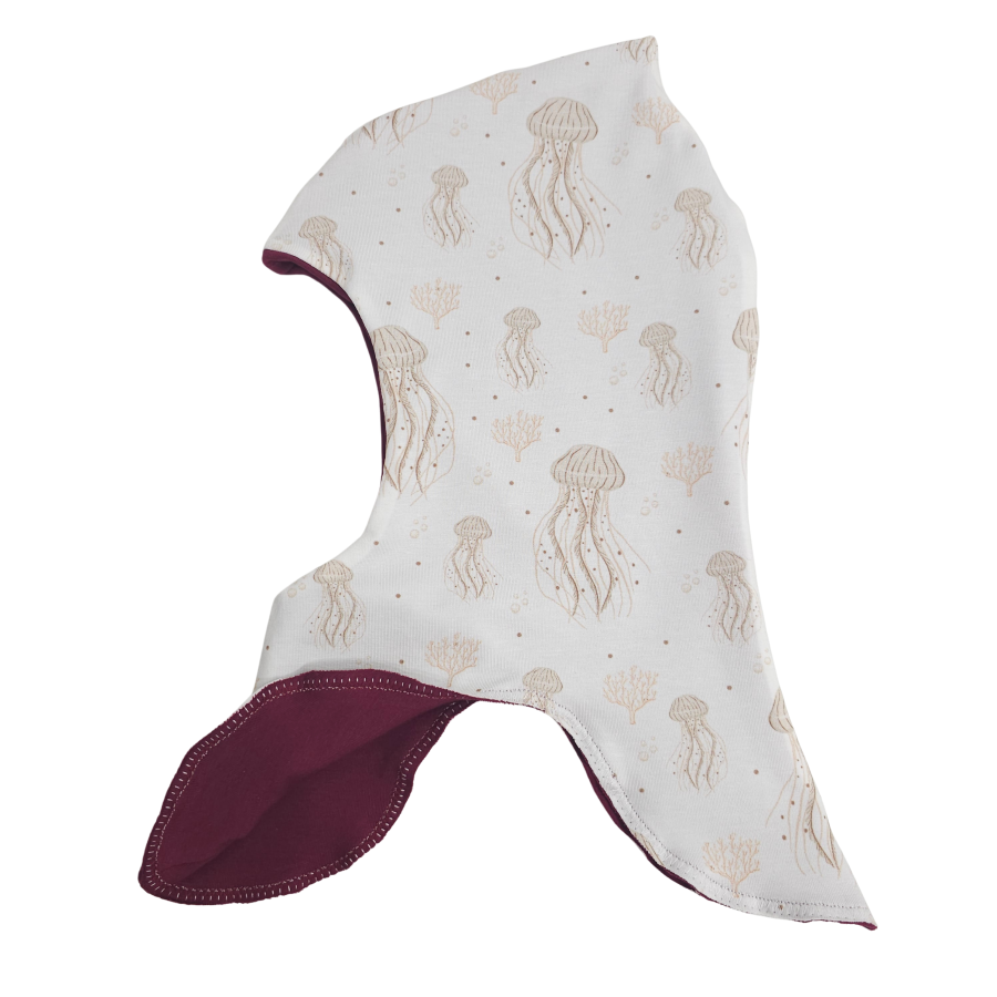 Schlupfmütze Ocean Dreams Quallen (bordeaux)