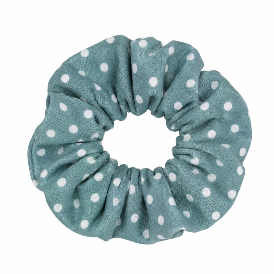Scrunchies Under the Sea dunkel Punkte